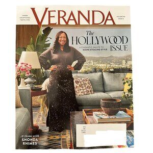 Veranda Magazine Issue 2 March/April 2026 Hollywood Issue Scene Stealing Style